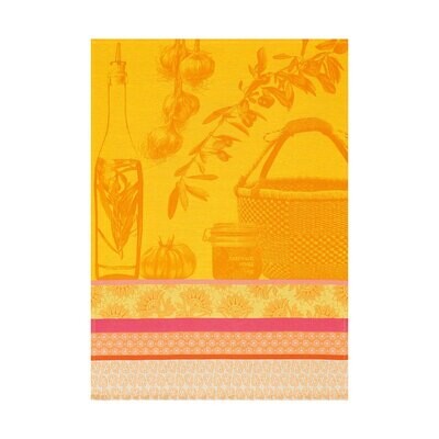 Le Jacquard Francais Saveurs De Provence Lemon Tea Towel 24 x 31 Set of 4, MPN: 20873, 3660269208738