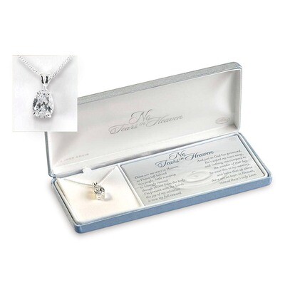 No Tears In Heaven CZ Diamond Necklace GM14841, MPN: GM14841, 714611171737