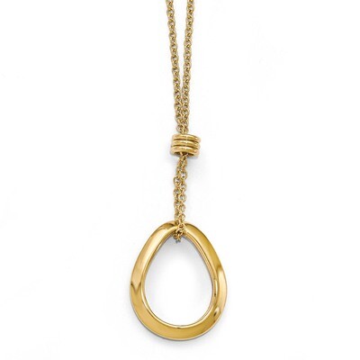 Leslie&#39;s Necklace 18 Inch 14k Gold Polished HB-LF647-18, MPN: LF647-18, 191101549700