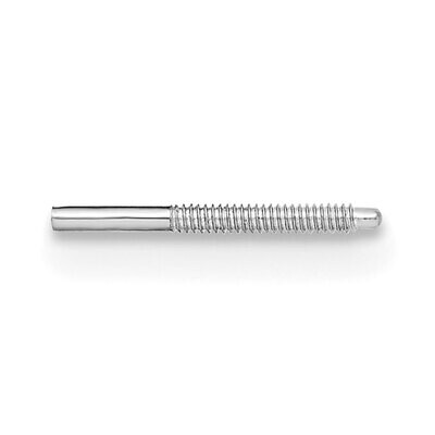 Threaded Earring Post 14k White Gold WG2677A, MPN: WG2677A,