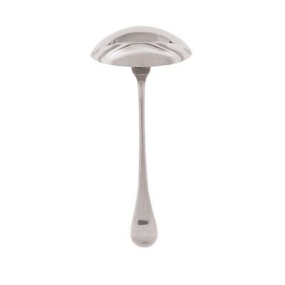 Sambonet queen anne soup ladle small 6 3/8 inch - silverplated on 18/10 stainless steel, MPN: 52707…