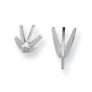 Round 6-Prong High With Peg .25Ct. Setting Platinum PL149-1, MPN: PL149,
