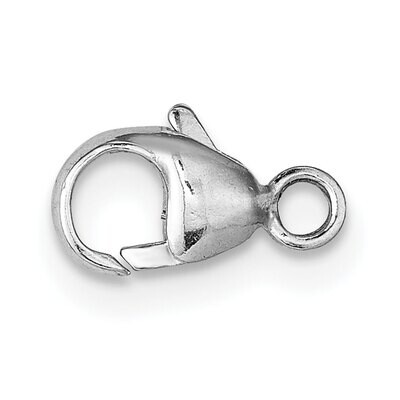 Standard Weight Tear Drop Lobster Clasp Setting Platinum PL1650, MPN: PL1650,
