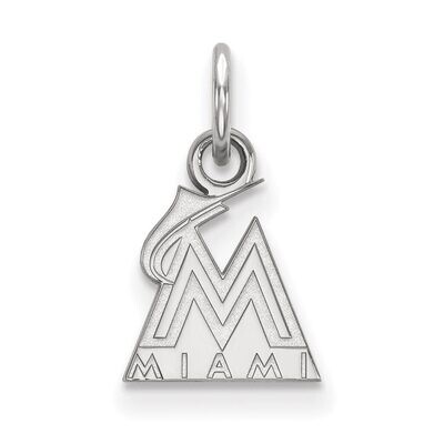 Miami Marlins Extra Small Pendant Sterling Silver SS001MIN, MPN: SS001MIN, 886774623313