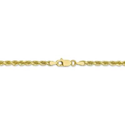 28 Inch 3.2mm Diamond-cut Rope Chain 10k Yellow Gold 10K023-28, MPN: 10K023-28, 883957957609