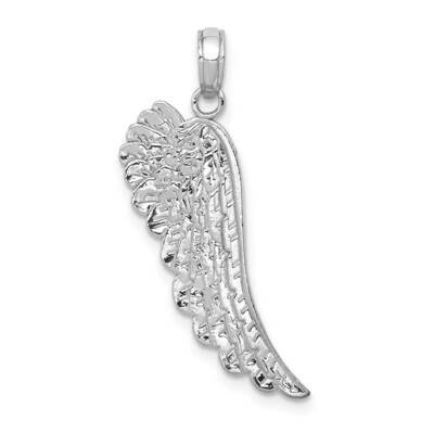 Angel Wing Pendant 14k White Gold D3723W, MPN: D3723W, 63721813595