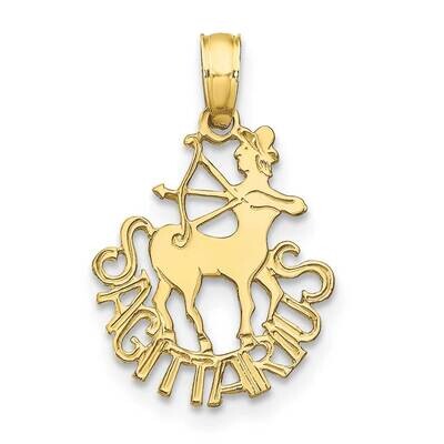 Sagittarius Charm 10k Gold 10K8954, MPN: 10K8954,