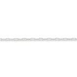 20 Inch 2mm Elongated Open Link Chain Sterling Silver QFC156-20, MPN: QFC156-20, 886774421216