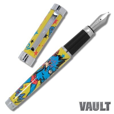 Acme Super Hero Yellow Color Test Fountain Pen PBH04F2, MPN: PBH04F2