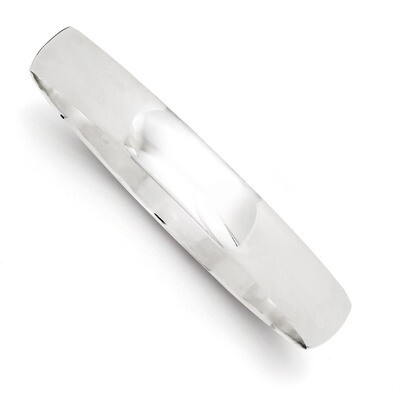9mm Solid Polished Plain Slip-On Bangle Bracelet Sterling Silver QB241, MPN: QB241, 883957903446
