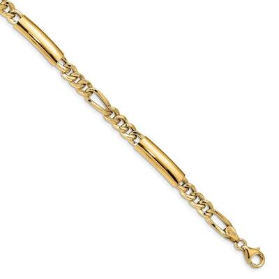 Leslie&#39;s Men&#39;s Polished Fancy Link Bracelet 14k Gold HB-LF1383-8.5, MPN: LF1383-8.5, 191101978951