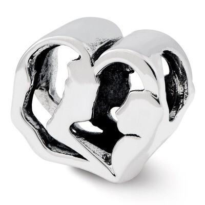 Mother and Baby Bead - Sterling Silver QRS2456, MPN: QRS2456, 883957527369