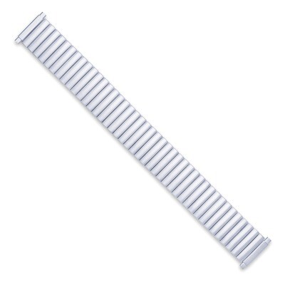 16-21mm Silver-tone DeFlexo Satin Finish Expansion Watch Band BA294, MPN: BA294, 886774146263