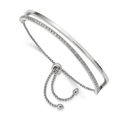 Crystals From Swarovski Adjustable Bangle Stainless Steel Polished SRB2565, MPN: SRB2565, 191101864…