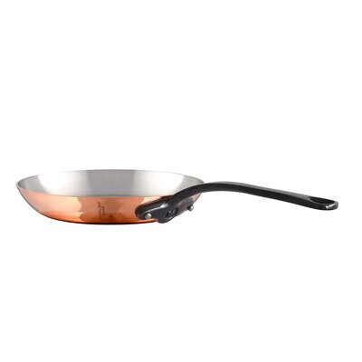 Mauviel M&#39;HERITAGE M&#39;200Ci Round Frying Pan 10.2 Inch 691326