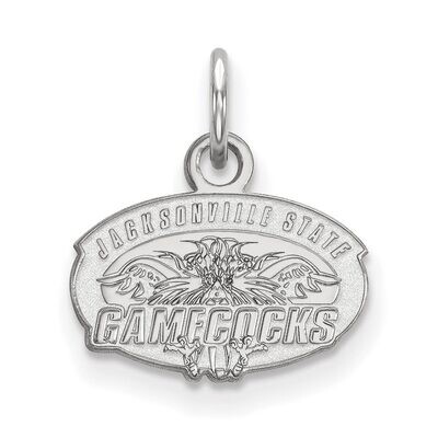 Jacksonville State University x-Small Pendant 14k White Gold 4W001JAC, MPN: 4W001JAC, 886774824123