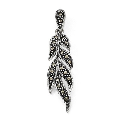 Marcasite Pendant Sterling Silver QP3950