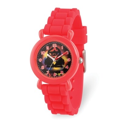 Disney Kids Inside Out Anger Red Silicone Band Time Teacher Watch  XWA5889, MPN: XWA5889, 842885106…