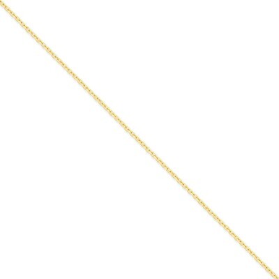 2.2mm Diamond-cut Cable Chain 18 Inch 14k Gold PEN205-18, MPN: PEN205-18, 886774432830