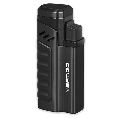 Vertigo Renegade Black Matte Quad Flame Torch Lighter GM15404, MPN: GM15404, 894236013534