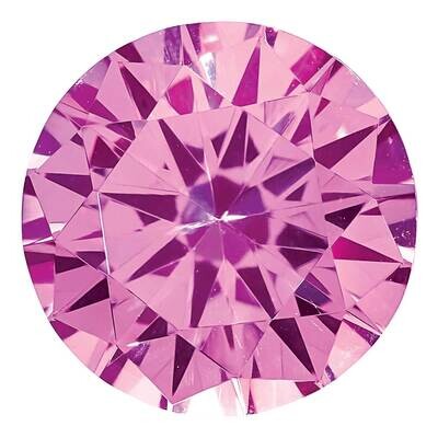 Sapphire Pink 6mm Round Created CS-0600-RDF-PK, MPN: CS-0600-RDF-PK, 883957998961