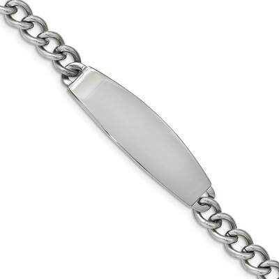 ID 8.5 Inch Bracelet Stainless Steel Polished SRB223-8.75 by Chisel, MPN: SRB223-8.75, 883957745718