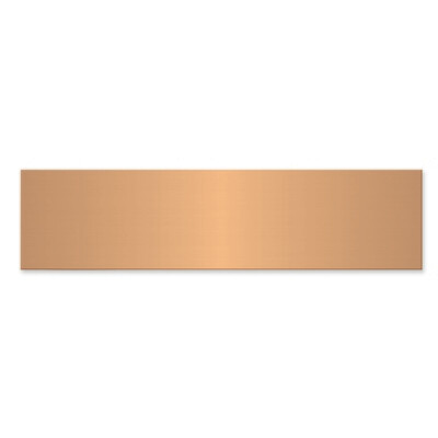 1 7/8 x 7 1/2 Copper Alum Plates-Sets of 6  GL9787-CA, MPN: GL9787-CA,