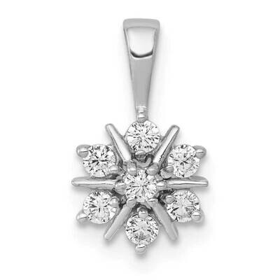 1/4Ct. Diamond Pendant 14k White Gold PM5158-025-WA, MPN: PM5158-025-WA, 883957515113
