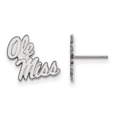 University of Missisippi Small Post Earring Sterling Silver SS050UMS, MPN: SS050UMS, 886774712062