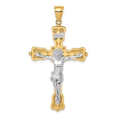 Inri Crucfix Pendant 14k Two-tone Gold K9379, MPN: K9379, 637218132218
