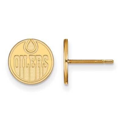 Edmonton Oilers Extra-Small Post Earrings Gold-plated Sterling Silver GP020OIL, MPN: GP020OIL, 1911…