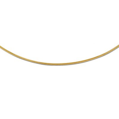 Leslie&#39;s 1.2mm Omega / Detachable Clasp Chain 18 Inch - 14k Gold HB-2782-18, MPN: 2782-18, 88395752…