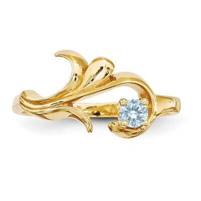14k Yellow Gold Ring Family &amp; Mother XMR4/1GY, MPN: XMR4_1, 191101538742