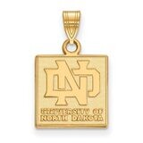 University of North Dakota Small Pendant Gold-plated Silver GP002UNOD, MPN: GP002UNOD, 886774894225