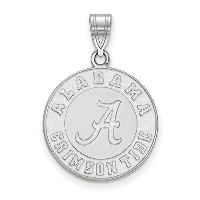 University of Alabama Large Pendant 14k White Gold 4W046UAL, MPN: 4W046UAL, 886774849645