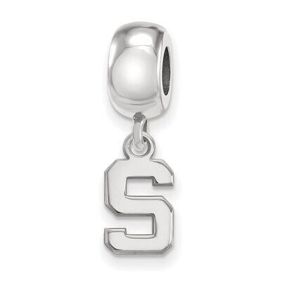 Michigan State University Bead Charm Extra Small Dangle Sterling Silver SS035MIS, MPN: SS035MIS, 88…