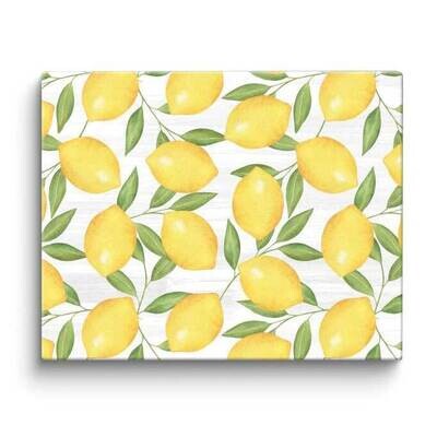 Watercolor Lemons 15 x 12 inch Glass Counter Saver GM24382, MPN: GM24382, 608814173912