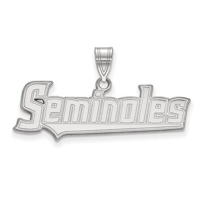 Florida State University Medium Pendant 14k White Gold 4W075FSU, MPN: 4W075FSU, 886774854557