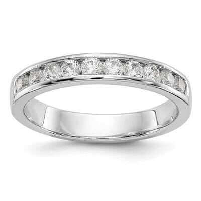 10-Stone Diamond Channel Band 14k White Gold RM3317B-052-WAA, MPN: RM3317B-052-WAA,