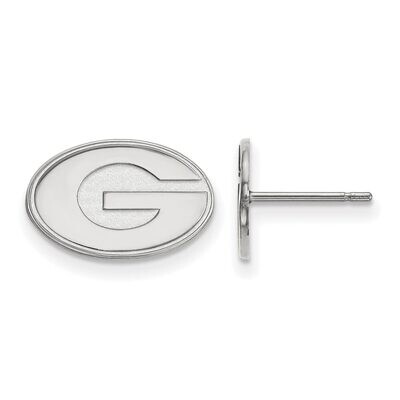 University of Georgia x-Small Post Earring 10k White Gold 1W008UGA, MPN: 1W008UGA, 886774776873