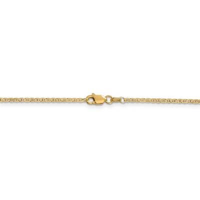 22 Inch 1.5mm Anchor Link Chain 14k Yellow Gold PEN50-22, MPN: PEN50-22, 886774561530