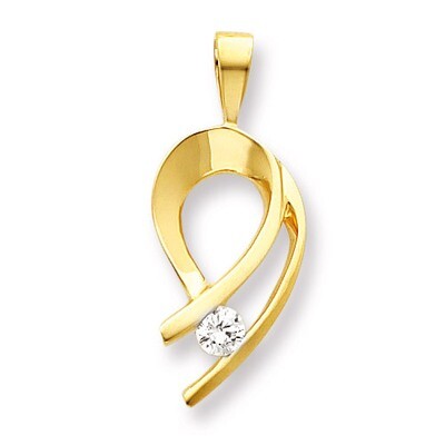 Diamond slide 14k Gold XS257AA, MPN: XS257AA, 883957173788