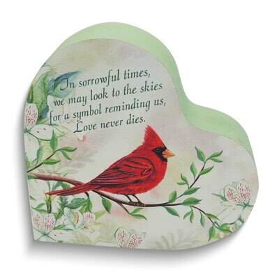 Cardinal Heart Two Sided Heartfelt Sentiments Block GM24256, MPN: GM24256, 785525306607