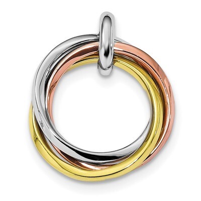 Gold &amp; Rose Gold-plated Rhodium-plated Pendant Sterling Silver QP4900, MPN: QP4900, 886774109435