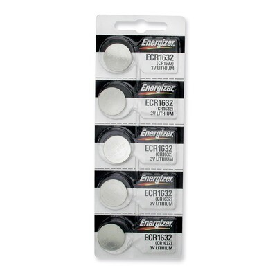 Energizer Lithium Batteries Package of 5 WB1632, MPN: WB1632, 39800040961