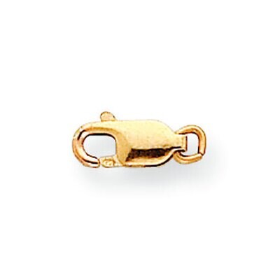 Standard Weight 10.2 x 3.8mm Lobster with Jump Ring Clasp Gold Filled GF3375, MPN: GF3375,
