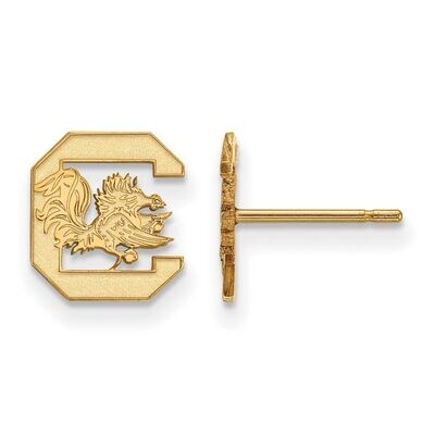 University of South Carolina x-Small Post Earring Gold-plated Silver GP008USO, MPN: GP008USO, 88677…