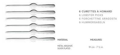 Ercuis Couverts Specifiques Caviar Fork Mother Of Pearl F690990-Z2, MPN: F690990-Z2, 790955137844