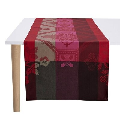 Le Jacquard Francais Runner Hacienda Red 100% Cotton 27060, MPN: 27060, 3660269270605