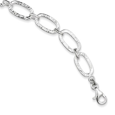 7.5 Inch Bracelet Sterling Silver Fancy QG2365-7.5, MPN: QG2365-7.5, 883957949246